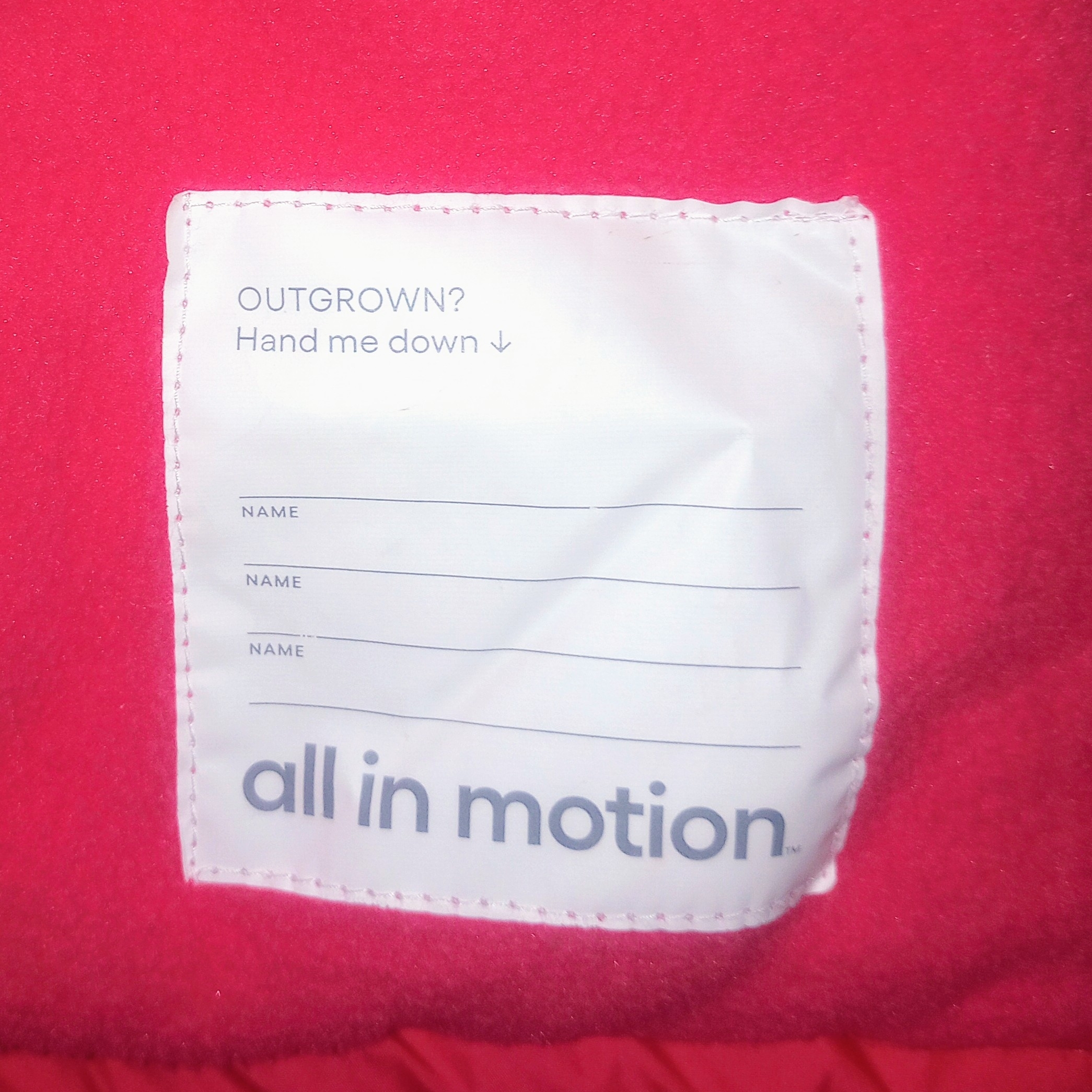All In Motion Kids Puffer Jacket - Vivid Pink